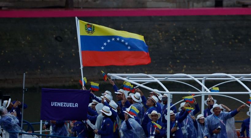 Así desfilaron los atletas venezolanos en la ceremonia inaugural de