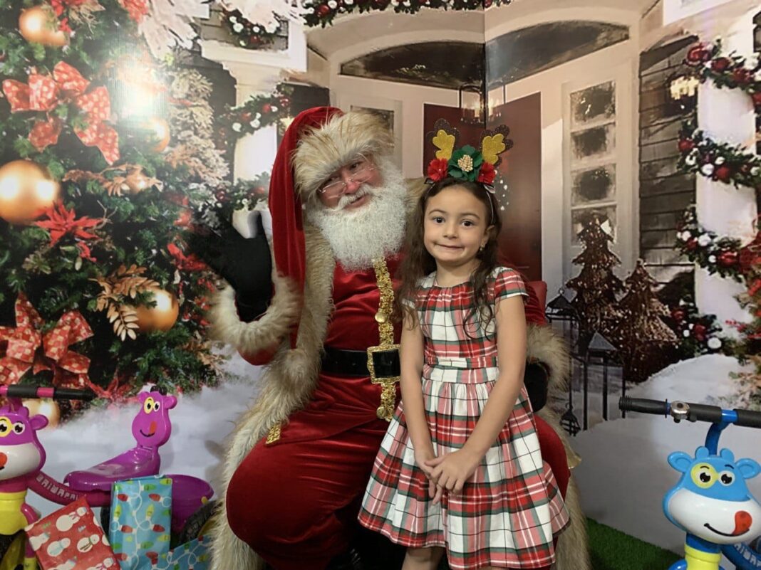 Llegada de Santa Claus. Foto: Sheylan Picón.
