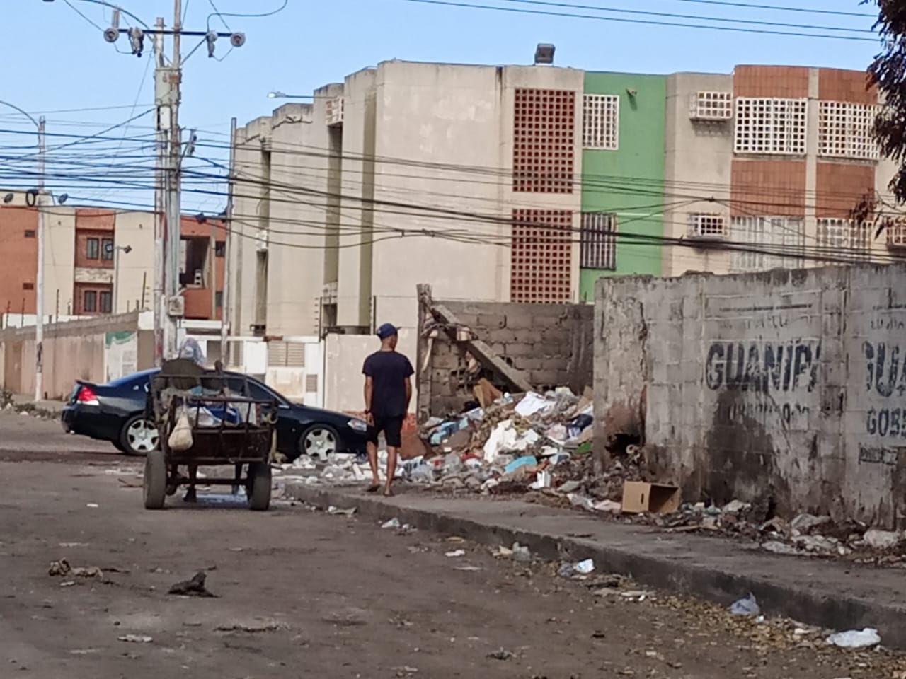 Vecinos de Amparo trabajarán junto al Imau para frenar la problemática de la basura (+ video)