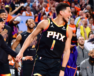Devin Booker Suns Clippers
