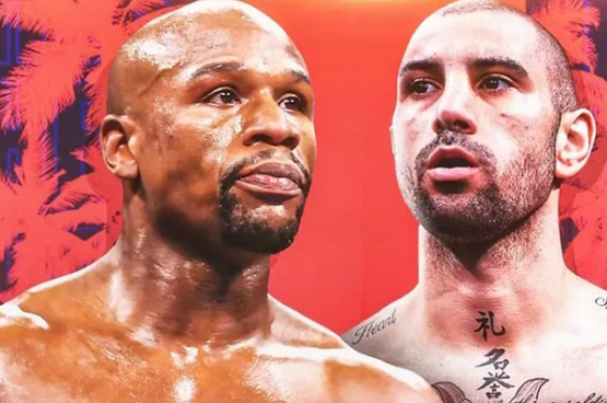 Floyd Mayweather pelea de exhibición