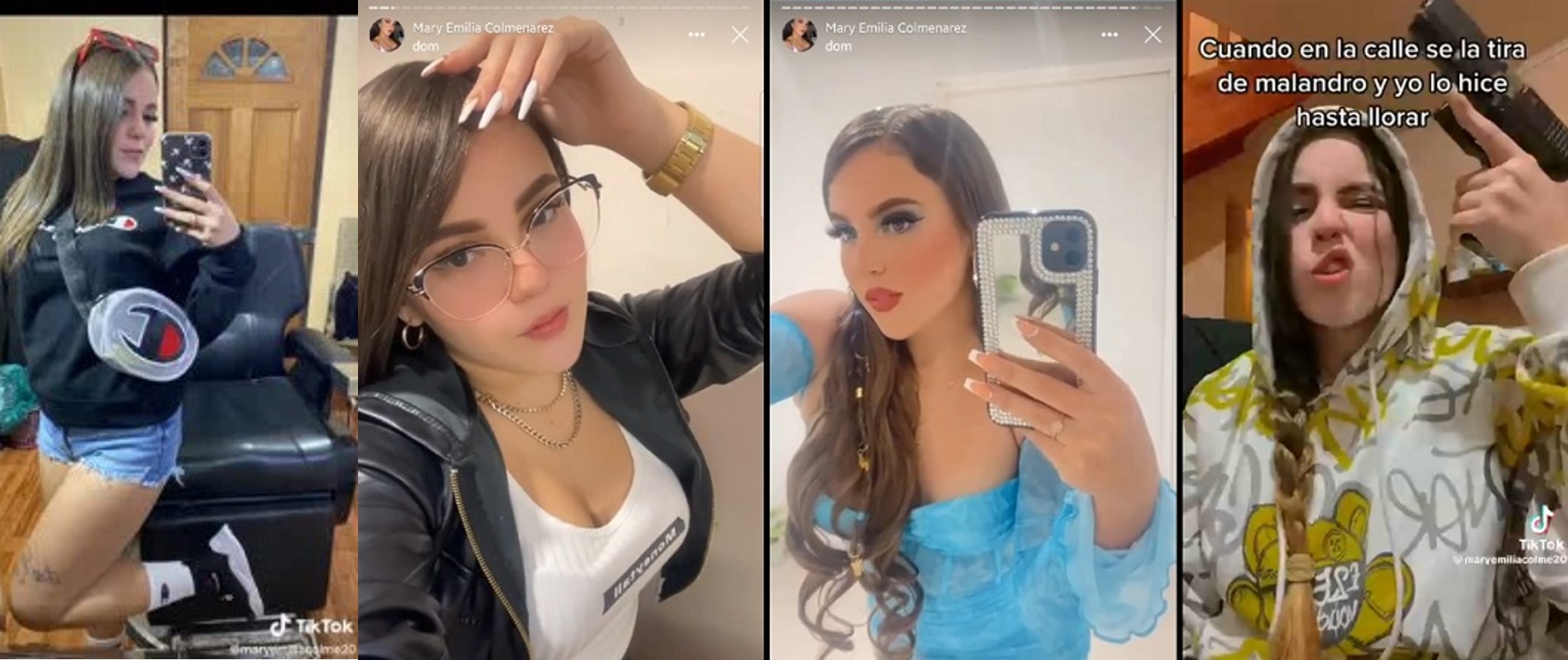 Una "mami" de Puerto La Cruz, lider del Tren de Aragua hacía de las suyas en Chile y lo mostraba en Tik Tok