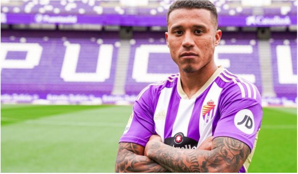 Darwin Machís y su equipo Real Valladolid se van a segunda división