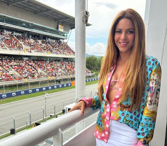 Shakira Lewis Hamilton