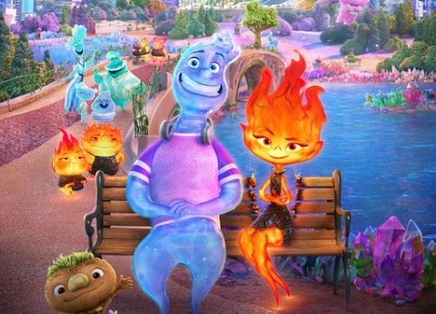 Pixar regresa a la pantalla grande con la fábula sobre inmigrantes "Elementos"