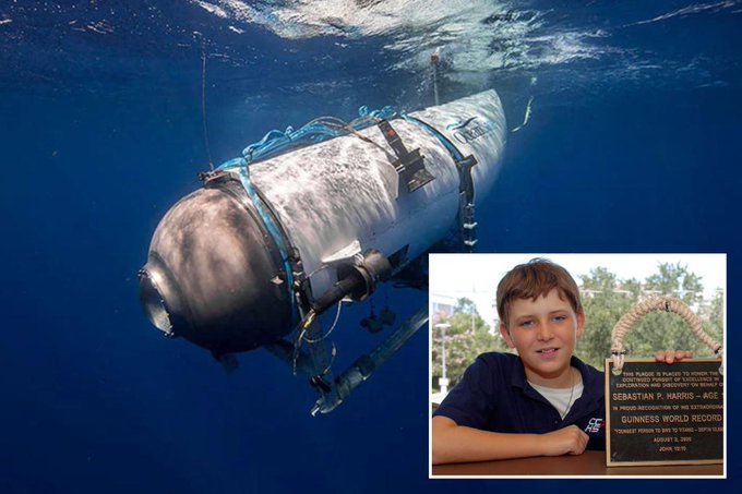 Joven que a los 13 años hizo la expedición para ver el Titanic contó el infierno que vivió bajo el agua cuando el oxígeno falló