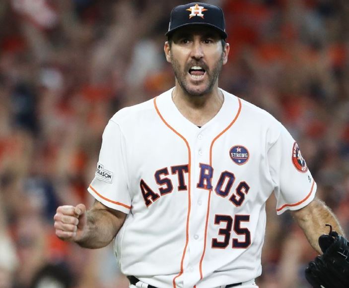 Justin Verlander Astros de Houston