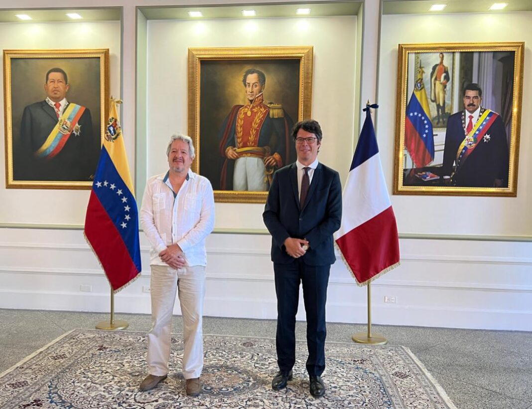 Llegó a Venezuela el nuevo embajador de Francia Emmanuel Pineda