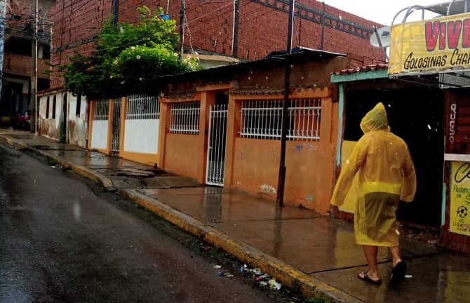 Lluvias dispersas en áreas de Zulia y otros estados del país este sábado