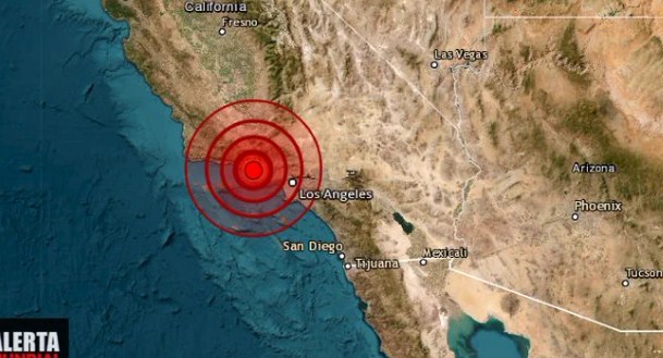 Poderoso sismo de magnitud 5.1 estremece a California en EEUU azotada por los embates Hilary