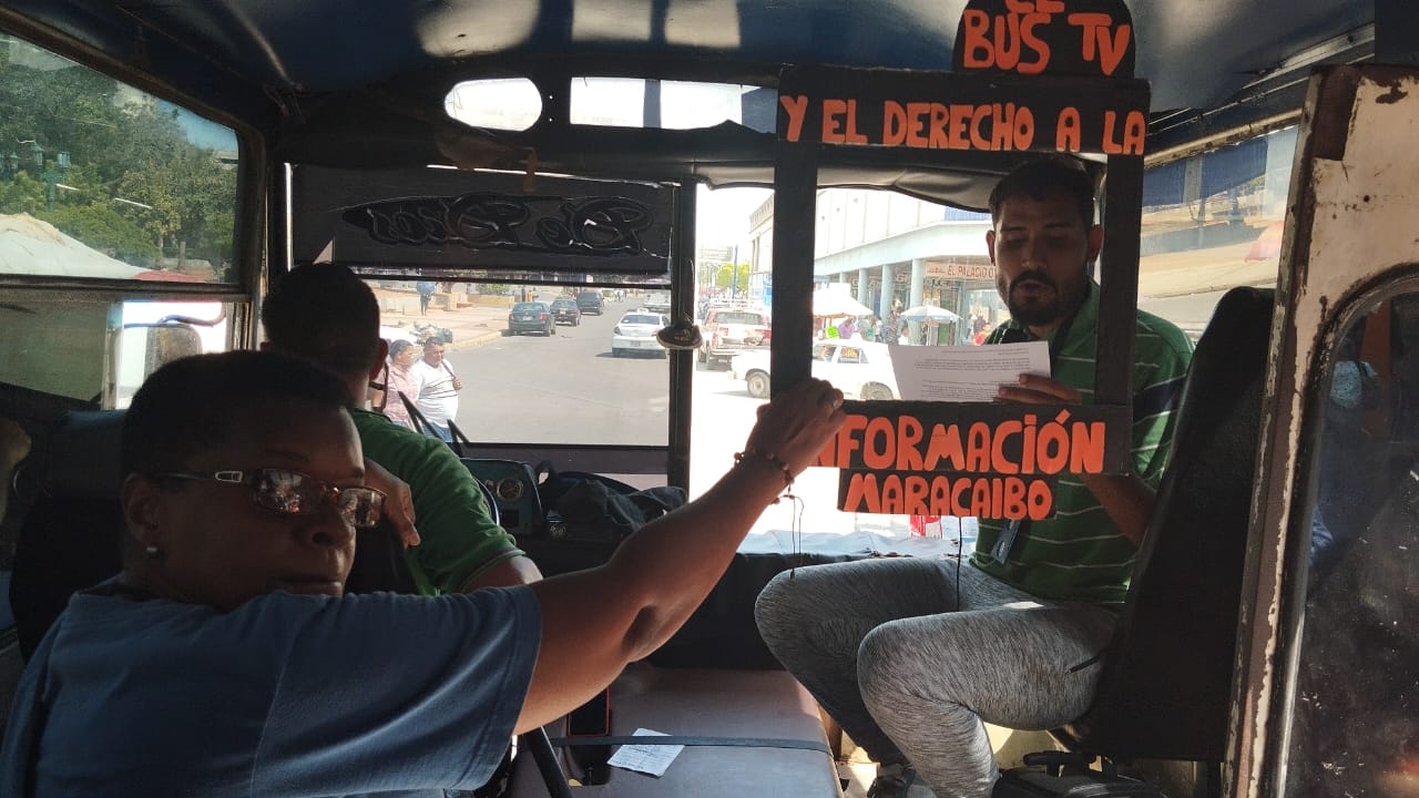 Y así nació en Maracaibo el Bus Tv: De que se puede, se puede