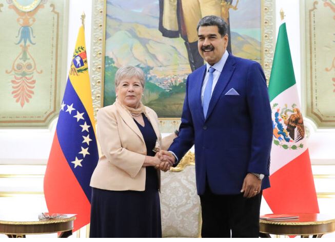 Canciller México en Venezuela