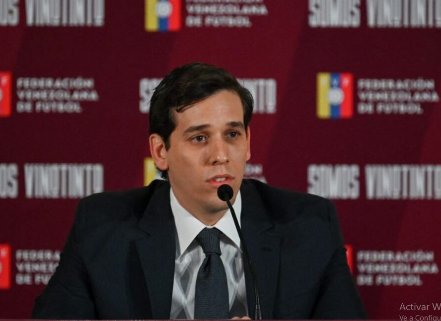 Jorge Giménez, presidente de la FVF a Maduro: 