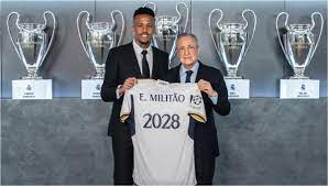 Eder Militao seguirá por varios años en Real Madrid