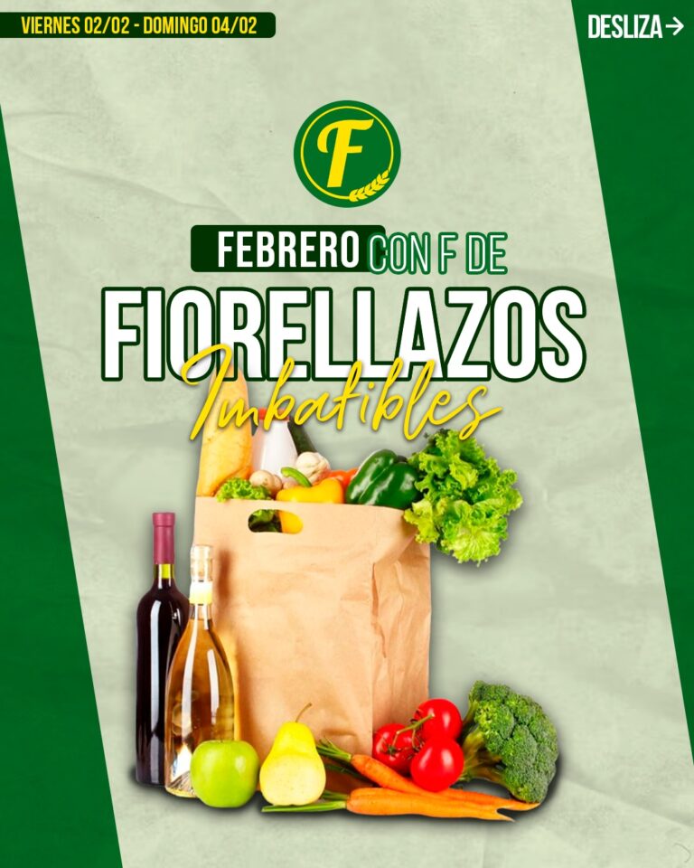Fiorella Supermarket garantiza calidad, frescura, y ahorro familiar durante el mes de Febrero (+OFERTAS)