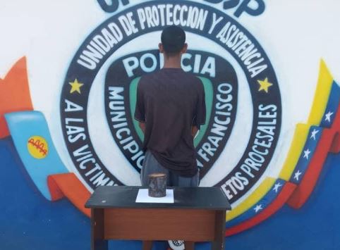 Polisur detiene a hombre por golpear a dos menores con un pote de pintura en Fundabarrios