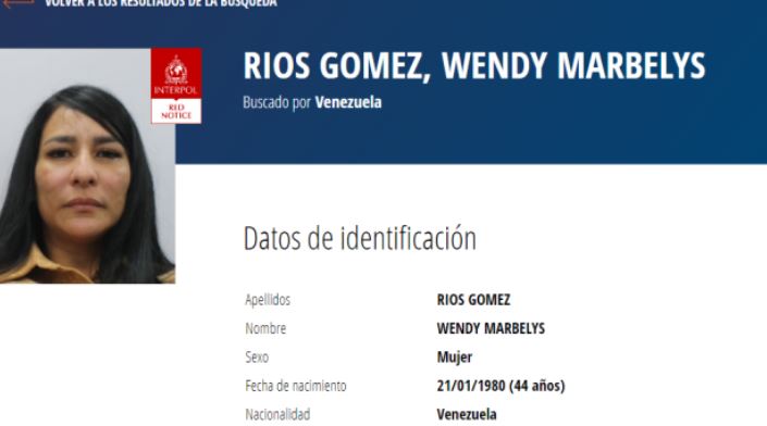 Esposa del Niño Guerrero encabeza la lista de las mujeres más buscadas por Interpol