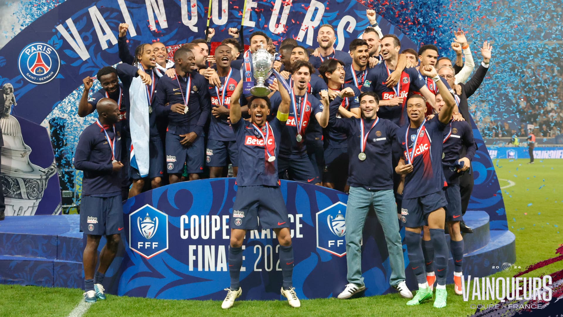 Paris Saint Germain se quedó con la Copa de Francia