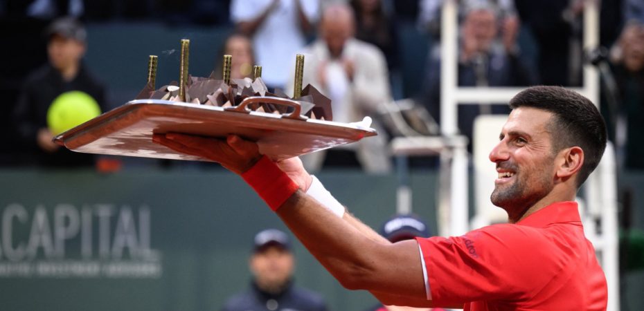 Novak Djokovic clasificó a cuartos de final de Ginebra el día de su cumpleaños