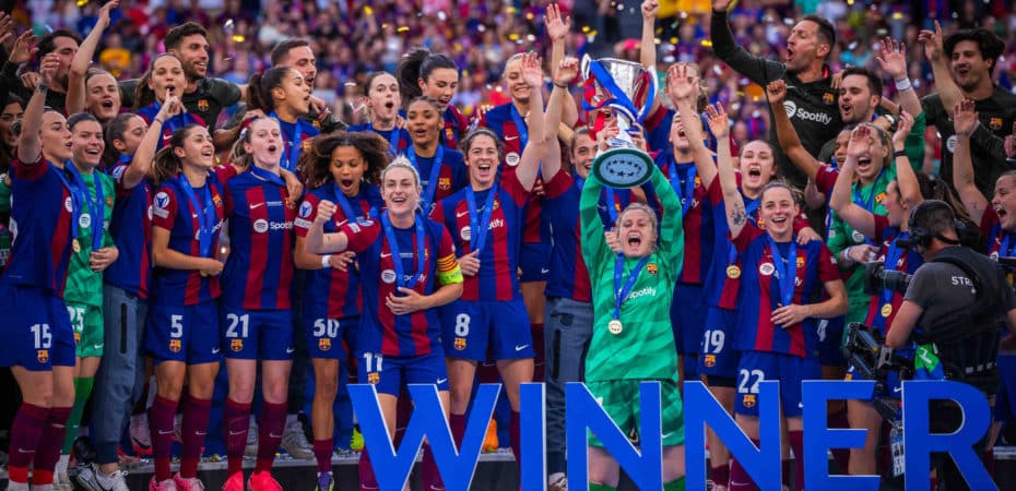 Barcelona ganó la Uefa Women’s Champions League por segunda vez consecutiva