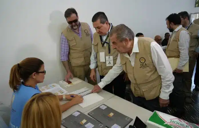 OEA resaltó civismo y participación de los dominicanos en las elecciones