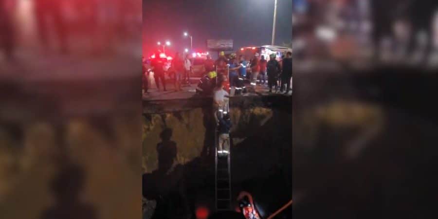 Tres muertos y cuatro heridos tras colapso de un puente en Barranquilla