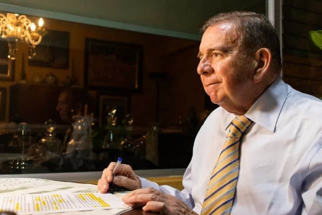 Reunión de Edmundo González con UNT