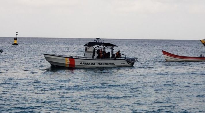 cinco venezolanos rescatados en San Andrès