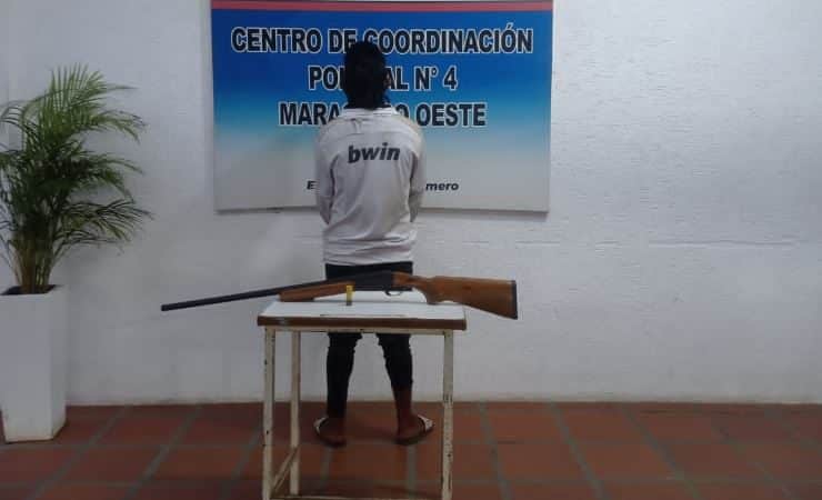 Robaba con una escopeta al oeste de Maracaibo