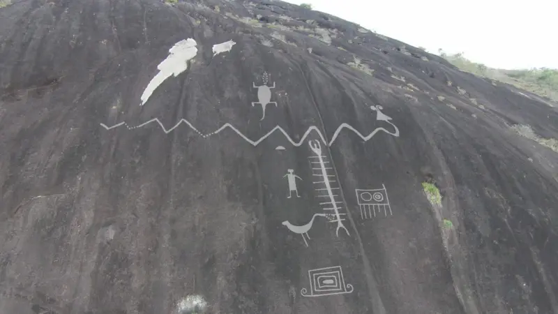 Descubra el enigmático significado de los grabados rupestres en las rocas gigantes de la actual frontera entre Colombia y Venezuela: BBC News Mundo