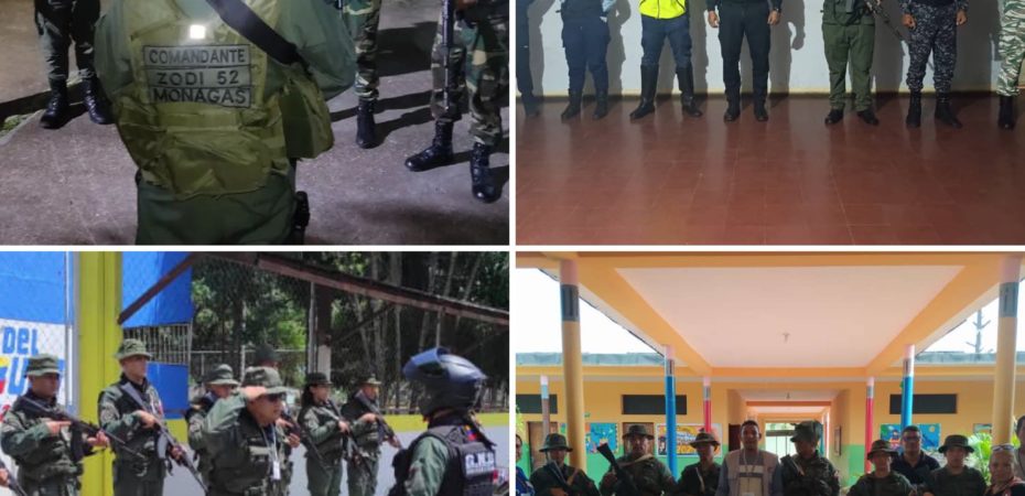 Desplegados efectivos militares de la FANB para garantizar seguridad en el simulacro electoral de este 30-Jun
