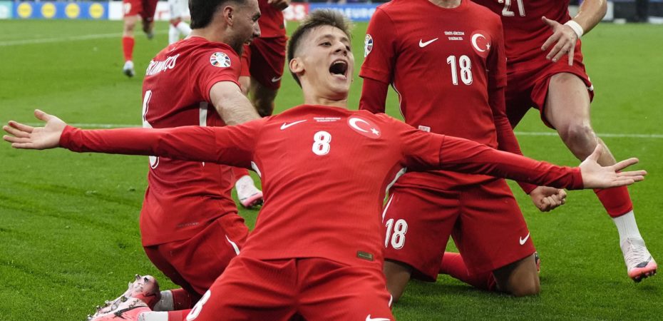 Turquía venció a Georgia en un partidazo de la Eurocopa