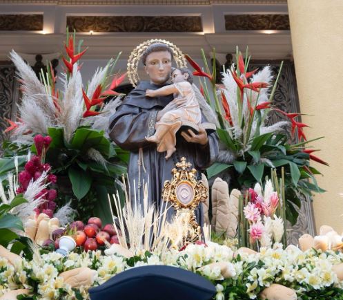 Así fue la procesión de San Antonio de Padua