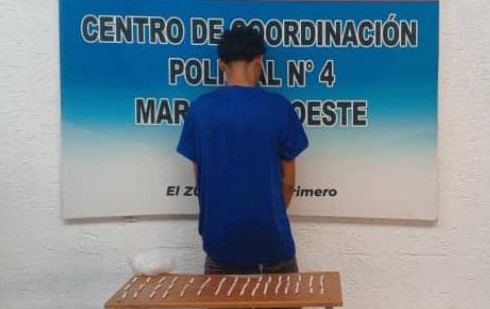 Detenido un microtraficante con varios envoltorios de droga en el oeste de Maracaibo