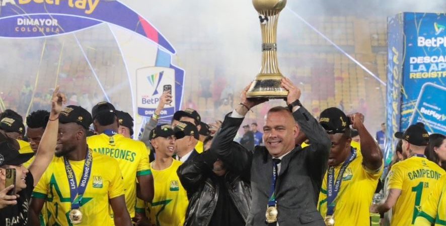 ¡Histórico! Rafael Dudamel conduce al Bucaramanga a su primer título en el fútbol colombiano