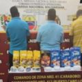Camuflaban cocaína en harina y cereales: Tres están detenidos