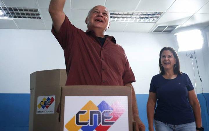 Diosdado Cabello participó en el simulacro desde Monagas: Esto es un éxito y es la práctica necesaria para que el 28-Jul todo salga bien