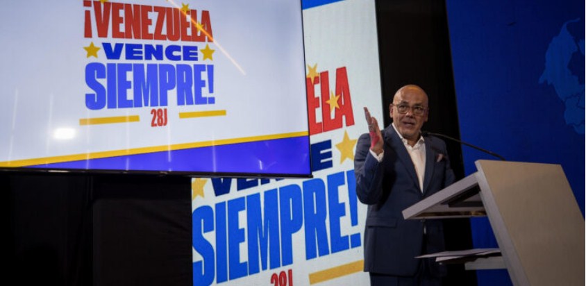 Jorge Rodríguez instó a la oposición a firmar acuerdo para reconocer resultados de la elección presidencial
