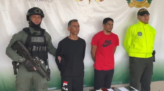 Detenidos dos delincuentes venezolanos por el asesinato de una pareja de empresarios en Colombia
