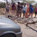Cierran las vías: Protestan en Paraguaná por la falta de agua