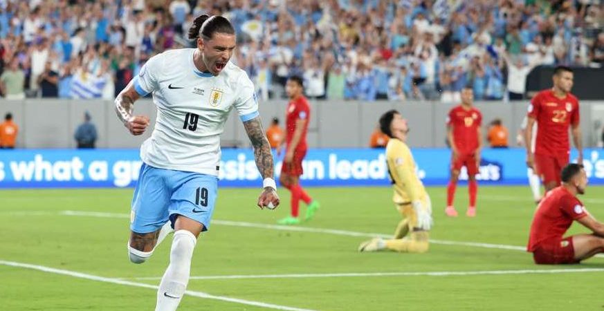 Uruguay humilló a Bolivia y se metió en cuartos de final de la Copa América