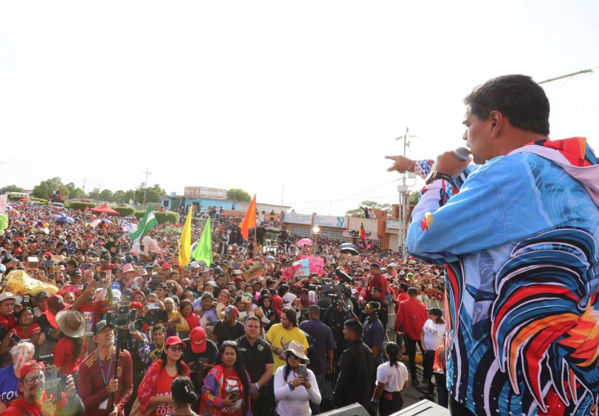 Maduro llega al Zulia