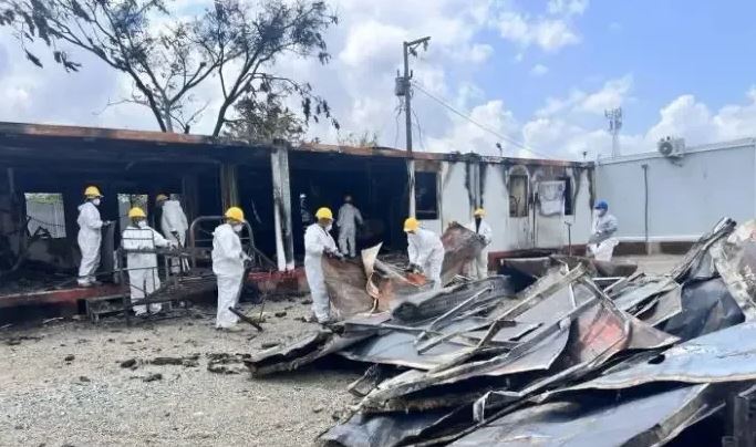 Unos 38 migrantes de nacionalidad venezolana, fueron condenados a 48 meses de prisión por el delito de incendiarismo y otros cinco recibieron 24 meses de prisión por el delito de daños en perjuicio