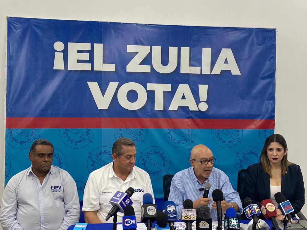 Andrés Caleca en Maracaibo: "Dejar a la oposición venezolana sin candidato sería un golpe de Estado"