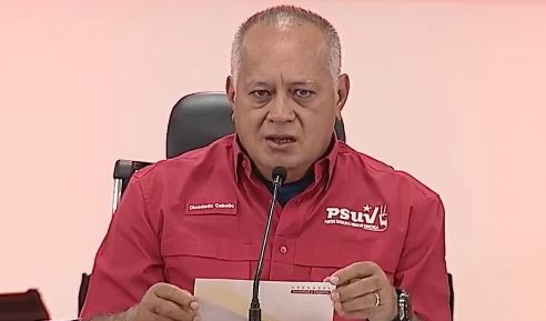 Diosdado Cabello: Hasta a la oposición le conviene que gane Nicolás Maduro
