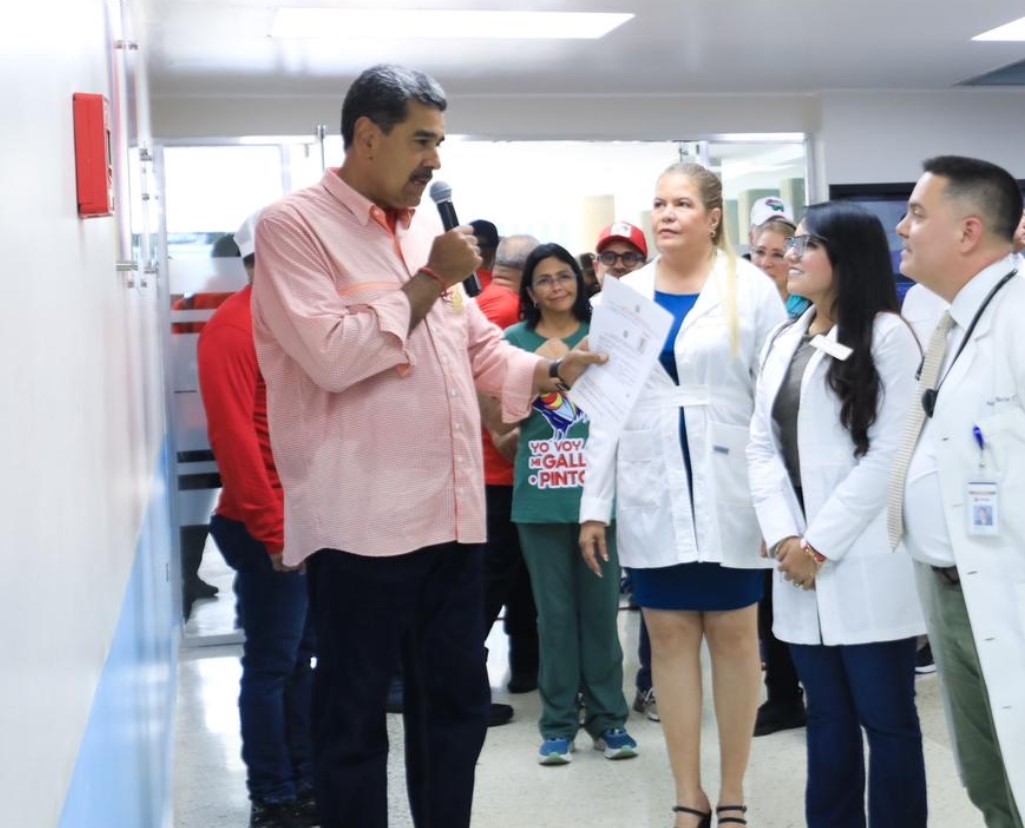 Ejecutivo nacional reinaugura el área de Emergencia del Hospital Universitario de Maracaibo
