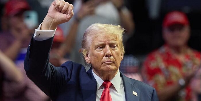 Trump realiza su primer mitin tras el intento de asesinato