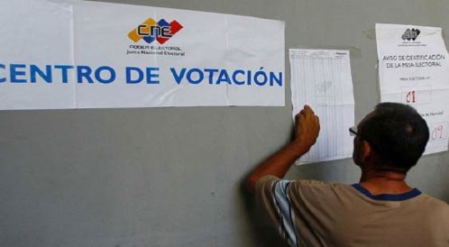 Cierre de centros de votación