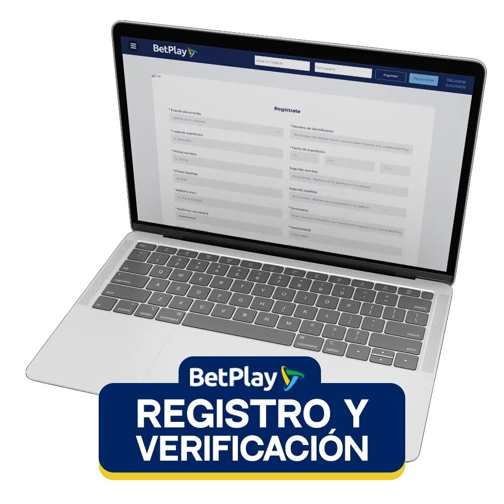 Registrarse betplay Colombia