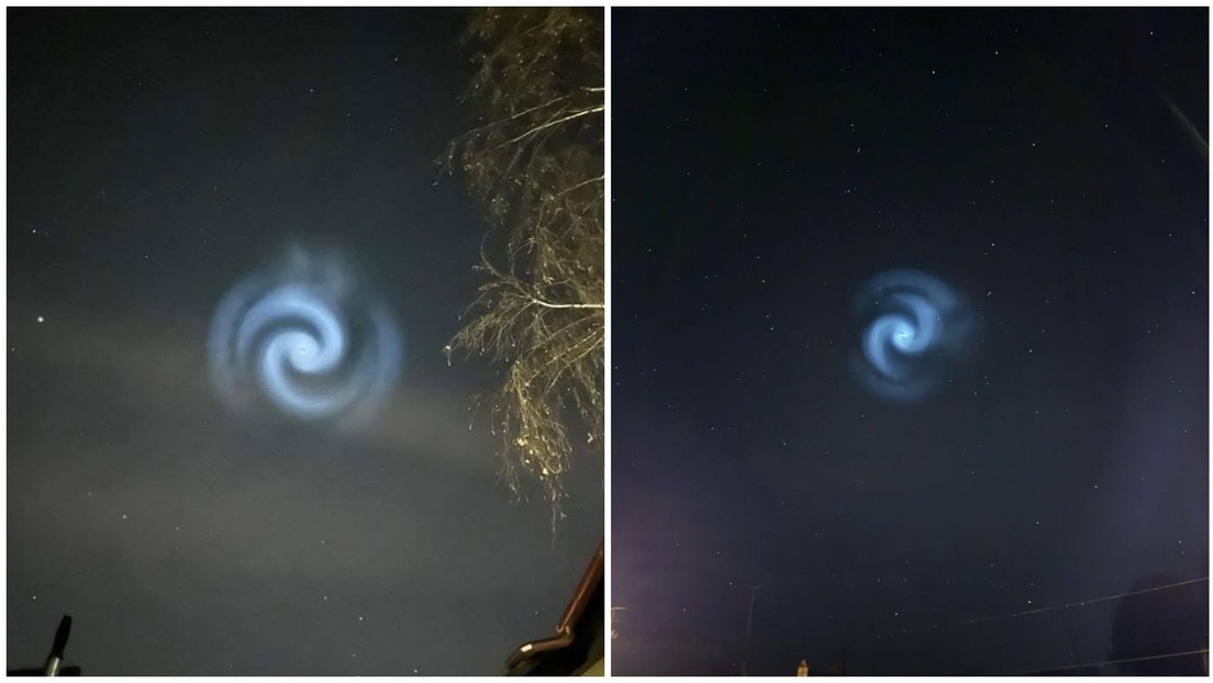 Misteriosas espirales aparecen en el cielo nocturno de Europa